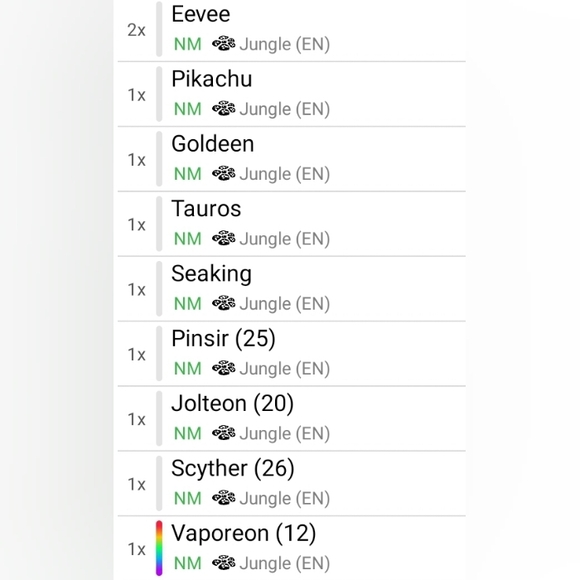 Pokémon Jungle Set - Picture 2 of 3